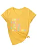 Admítelo, Extrañarás Amazon Ebay Sitio Independiente Moda Casual Camiseta de Manga Corta con Cuello en V para Mujer