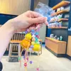 Nova corrente colorida de cabaça para celular, pingente de bolsa, cordão curto de pulso para celular, presente para namoradas