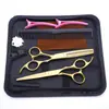 Tijeras de peluquería, Tijeras para cortar el pelo, Juego de tijeras de alta gama con forma de mano de 6 pulgadas, Tijeras profesionales de adelgazamiento de cinco capas, Tijeras para flequillo