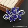 Acessórios de Joias Flor Folha de Strass Doce Moda Acessórios de Cabelo Flor Broche Sapato Bolsa Joias Artesanais DIY Acessórios Atacado