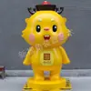 Escultura IP luminosa de PRFV personalizada mascote de grande empresa figura de desenho animado fábrica de origem instalação no local