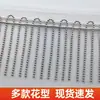 Cadena de Cuentas para Barba Borla de Metal Encaje Ropa de Mujer Vestido Cuello Accesorios de Borla Cadena de Cuentas de Metal Encaje de Borla
