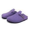 Un Par de Zapatos Birkenstock Personalizados de Aire Caliente para Mujer 2025 Primavera Nuevos Retro Casual Pantuflas Exteriores Versátiles Medias Pantuflas