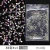 Rinestones para Uñas Cristales de Vidrio de Fondo Plano Tamaños Mixtos Rinestones de Vidrio para Uñas Redondos AB Bolsa con Pequeños Colores Franceses AB
