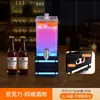 Barril de Cerveza con Grifo, Contenedor de Refresco, Contenedor de Cócteles, Contenedor de Cerveza de Barril de Moda, Cañón de Cerveza Luminoso, Contenedor de Bebidas de 3L