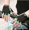 Luvas de Meio Dedo Antiderrapantes Absorventes de Choque Esportes ao Ar Livre Escalada Ciclismo Ferramenta Fitness Luvas Atualizadas Para Homens Mulheres