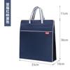 [Procesamiento personalizado] bolsa de lona de moda para oficina, gran capacidad, bolsa para archivos, tela Oxford, bolsa para información, bolsa para asuntos de hombres