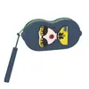 Bolsa de Almacenamiento Linda para Gafas de Sol, Estuche Portátil para Gafas, Bolsa de Almacenamiento de Silicona Anticaídas, Bolsa para Gafas de Sol