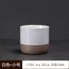 Xícara de café expresso estilo italiano de cerâmica grossa estilo japonês xícara de café com leite de cerâmica vintage xícara de flor criativa para uso doméstico xícara de chá antiga média