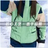 Chaqueta de Plumas para Mujer para Exteriores Transfronteriza, Abrigo Espeso de Plumón de Pato Blanco, Chaqueta de Plumas Brillante de Marca de Moda para Comercio Exterior para Mujer