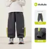 Pantalones de Invierno Dududu Home para Niños 2026 Estilo Nuevo Pantalones Largos para Niños Ropa de Invierno para Niñas Pantalones Casuales Pantalones Deportivos para Bebé Modernos
