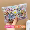Xuxinhas de cabelo infantis, elásticos de cabelo não danificantes, elásticos para meninas, elásticos de cabelo de alta elasticidade, faixas de cabelo para bebês