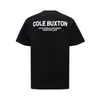 24SS Cross-border Cole buxton Alphabet Summer Street Camiseta holgada informal de manga corta para hombre y mujer, ideal para combinar con todo, a la moda