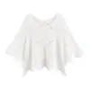 Comercio Exterior Ropa de Mujer 2026 Verano Nuevo Estilo Europeo y Americano Blusa de Murciélago Calada con Encaje y Falda Larga de Dobladillo Ancho