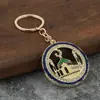 Chaveiro de Casa Venda Quente Transfronteiriça Pingente Fofo para Bolsa Chaveiro com Strass Banhado a Ouro Fabricante de Presentes Venda Direta