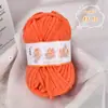 Hilo de Hilo de Hielo de Terciopelo de Nube Tejido a Mano Hilo Grueso DIY Bufanda de Tejido para Bebé Hilo para Cojín de Asiento de Muñeca Hilo para Zapatos de Ganchillo