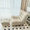 Sofá reclinable se puede usar para acostarse y dormir, sofá pequeño para dormitorio, sillón reclinable, sillón individual, sillón reclinable plegable, silla de sofá para balcón