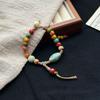 Pulsera de Cerámica Jingdezhen Pulsera Sin Decoloración para Mujer Alto Sentido Nuevo Estilo Chino Versátil Estilo Nacional Joyería Pulsera Venta al por Mayor