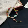 Pulseras de Cerámica de Jingdezhen Que No Se Desvanecen, Joyería de Alta Gama para Mujer, Nuevo Estilo Chino, Accesorios Versátiles de Estilo Nacional, Venta al por Mayor