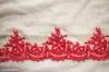 Acessórios de renda branca material diy feito à mão para noiva adorno de cabeça de casamento flor decorativa largura 15,5 CM