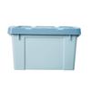 Caja de Almacenamiento de Plástico, Transparente, Extra Grande, para Ropa y Colchas, Camping, Organizador de Armario Portátil, Caja de Almacenamiento