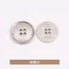 Camisa de Ojos Cuatro Brillante Rota, Botones Pequeños Fragantes para Abrigo, Ropa, Cortavientos, Suéter, Botones Metálicos de Punto