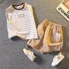 Conjunto de Colete de Verão para Meninos 5381 Novo Estilo 2026 Roupas Sem Mangas Frescas e Estilosas para Meninos Moda de Verão Tendência para Crianças