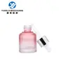 En stock Al por mayor Botella de Vidrio Transparente de 20ml30ml para Esencia Botella de Pastel Botella Gotero Líquido Botellas Cosméticas