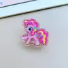 Preço Especial de Liquidação Porta-Notas Adesivas Clip PP My Little Pony ins Girly Anime Fofo Acrílico Dupla Face Armazenamento Provas