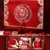 Caja de dinero de dote, caja de dote de compromiso, caja de dote en efectivo, decoración de boda, caja de regalo de compromiso, juego completo de alta gama