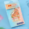 Verano, Primavera, Otoño e Invierno Cuatro Estaciones Imán de Refrigerador de Arena Movediza Decorativo Recuerdo de Museo Pequeño Regalo Cultural y Creativo