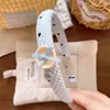 Nueva Diadema de Tela de Estilo Coreano para Niños, Tejida a Mano con Cuadros, Diadema Básica Cosida a Mano con Estrella para Niños, Accesorio para el Cabello para Padres e Hijos