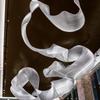 Departamento de ventas de lámparas de araña Streamer Mesa de arena Forma especial Vestíbulo de hotel Arte Proyecto no estándar Club Sala de exposiciones Lámpara de cinta creativa