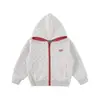 Wulibu Yi Abrigo de Otoño Personalizado para Niñas con Capucha de Moda Holgado Patrón de Estrellas Top Casual