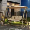 Silla Mecedora de Exterior, Silla Colgante, Cuna Doble para Patio, Hamaca para Terraza de Casa, Jardín, Patio Pequeño, Cesta Colgante, Columpio de Exterior