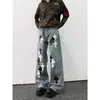 Jeans Japonês Artístico Preguiçoso Novo Estilo Harajuku Transfronteiriço, Moda Unissex Estilosa, Moda Simples Versátil Tendência