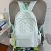 Mochila Escolar Estilo Novo para Estudante, Mochila Multifuncional da Moda de Grande Capacidade, Design de Nicho com Desenhos Animados, Mochila Leve e Versátil para Mulheres