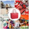 Nova Bolsa de Praia de Palha Eva com Furos Europeia e Americana Bolsa de Praia para Exterior Lavável Grande Capacidade Bolsa para Cosméticos Cesta para Animal de Estimação
