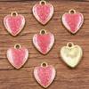 21 Pingente Multicolorido de Dia dos Namorados Gota de Óleo Amor Rosa AMOR Balão de Ar Quente Faça Você Mesmo Joias de Liga Pequenos Acessórios