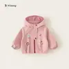 Jaquetas para Meninas, Jaquetas Três em Um Infantis, Novos Estilos de Outono, Jaquetas Soft Shell para Meninos, Tops para Bebês, Roupas Acolchoadas de Algodão para Outono e Inverno