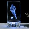Luz de noche de cristal luminosa de mano de la estrella de la NBA James Kobe Owen, regalo creativo de cumpleaños para hermano y niños