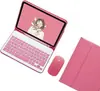 Capa Protetora para Teclado de Tablet Apple Modelo 2025 iPad 11 A16 Teclado Bluetooth Mouse Air7 Estojo de Couro