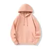Sudadera de Color Sólido Transfronteriza 300g Algodón Puro Rizo Sudadera Bardot Personalizada Holgada Tendencia Marca Sudadera para Hombre y Mujer