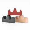 Estante para bolígrafos de madera de tres colores, venta al por mayor de fábrica, pequeño estante para bolígrafos de madera, soporte para bolígrafos, suministros para estudio de cuatro tesoros