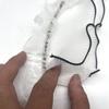 Ropa de encaje blanco francés de doble capa, escote, encaje de cortina estilo xiangfeng, cuello alto, accesorios decorativos, DIY