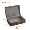 Caja de Almacenamiento de Documentos para Libro de Registro del Hogar y Certificado de Matrimonio, Gran Capacidad, Nuevo Estilo Retro Chino, Almacenamiento de Madera Maciza de Alta Calidad para Bienes Raíces con Cerradura