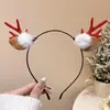 Pinza para el Cabello de Astas de Reno Navideño Accesorios para Tocados 2026 Nuevas Pinzas Laterales para Niños Pinzas Pequeñas Lindas Diadema Navideña