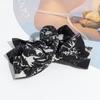 Moda Coreana Elegante Pinza de Agarre de Flor de Malla Pedrería de Alta Calidad Brillante Parte Trasera Clip de Tiburón Accesorios para el Cabello
