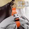 Gancho para Bagagem Externo, Clipe para Mochila, Alça de Mochila para Caminhada ao Ar Livre, Alça de Mala de Viagem, Cinta de Amarração, Cinta de Fixação