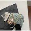 Moda Coreana Bolso Acolchado con Cadena Bolso de Mano para Mujer Primavera 2026 Nuevo Bolso Almohada Bolso Versátil de Hombro Cruzado